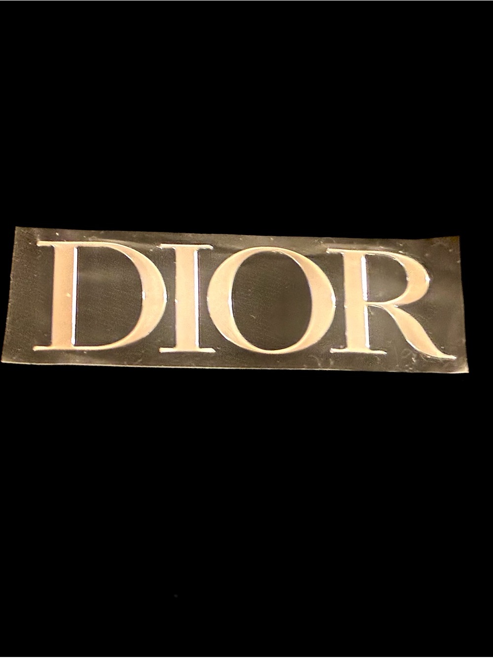 Ultra lux Dior Metal Embossed Rare Ultra Soft velvety black M-L Trousseau Bag - Picture 9 of 17